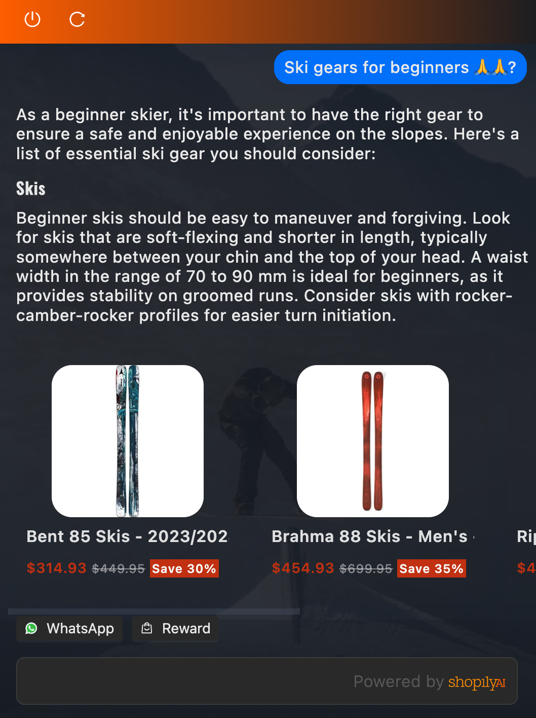 Skis for beginners