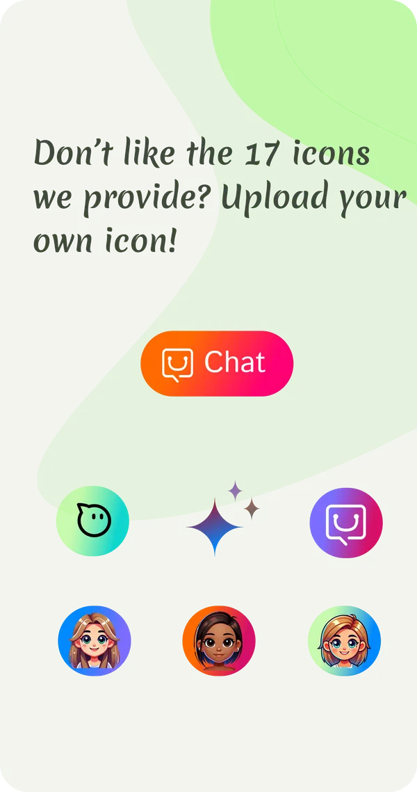 Choose different icons for the AI Chat button